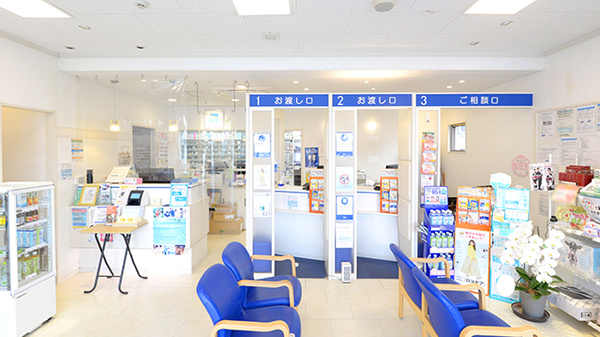 クオール薬局筑西店の受付/カウンター