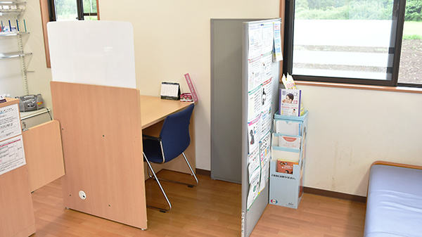 コスモファーマ薬局　馬庭店の受付/カウンター