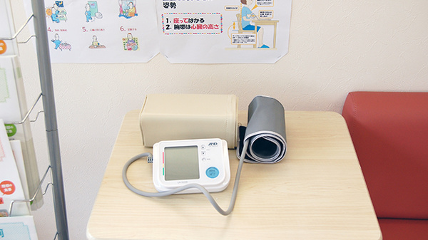 ぼうしや薬局　夢前店の血圧計