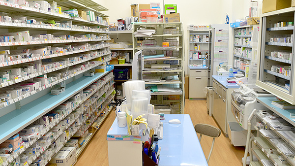 ユタカ薬局　南陽の調剤室