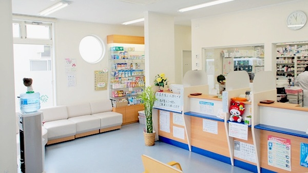 ガーデン薬局　中央店の受付/カウンター