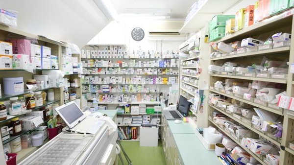 朝日薬局豊田市駅店の調剤室
