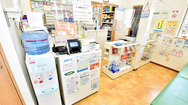 幸生堂薬局 北信太店の受付/カウンター
