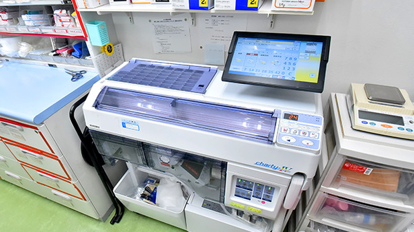 幸生堂薬局 北信太店の調剤器具