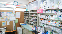 小曽根薬局の調剤室