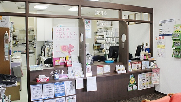大賀薬局　中呉服町店の受付/カウンター