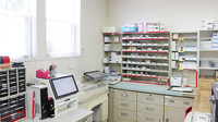 大賀薬局　五条調剤店の調剤室