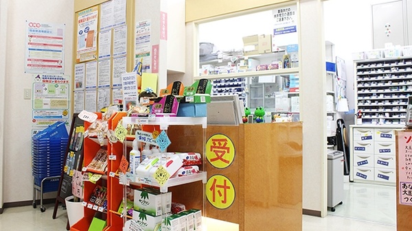 大賀薬局　北天神店の受付/カウンター