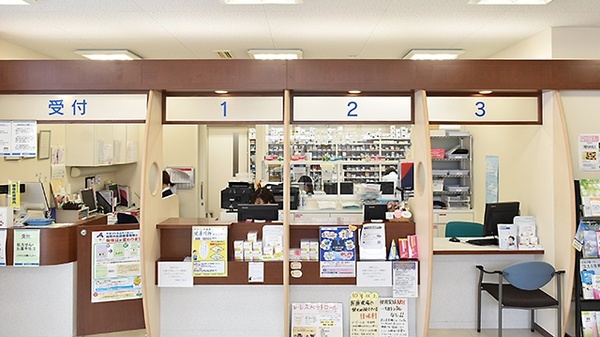 大賀薬局　愛宕店の受付/カウンター