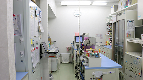 大賀薬局　姪の浜4丁目店の調剤室