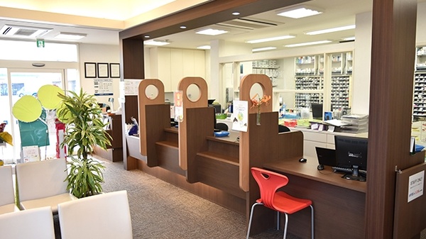 大賀薬局　大分医大前店の受付/カウンター