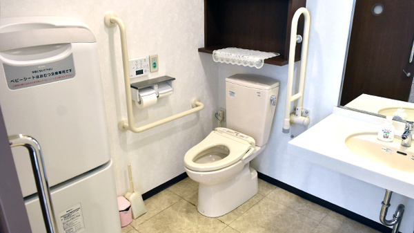 大賀薬局　大分医大前店のお手洗い
