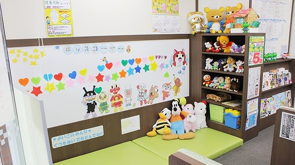 大賀薬局　平尾店のキッズ用設備
