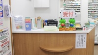 大賀薬局　吉塚駅東口店の受付/カウンター