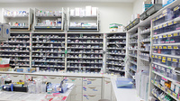 大賀薬局　薬院大通り店の調剤室