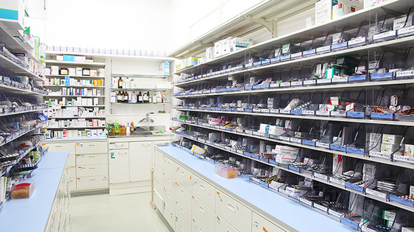 大賀薬局　長尾店の調剤室