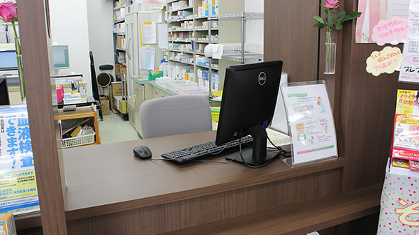 大賀薬局　和白店の受付/カウンター