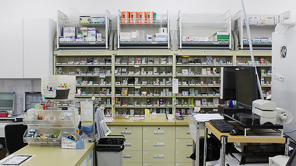 大賀薬局　和白店の調剤室