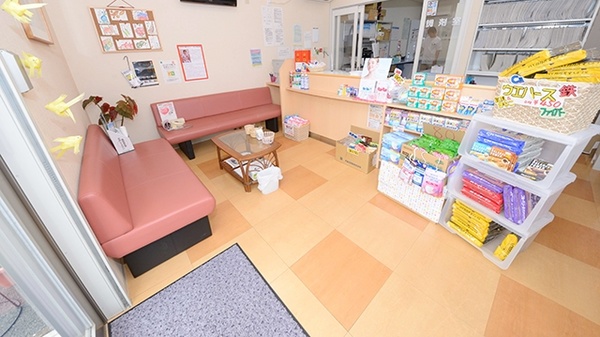 きぼう薬局　粉河店の待合スペース