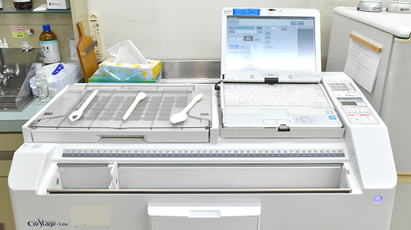 ミント薬局　舟入店の調剤器具