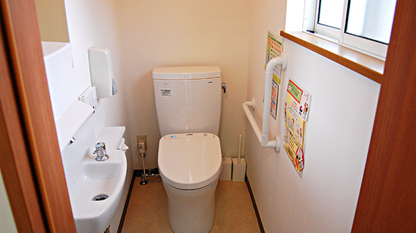 ミント薬局　新田店のお手洗い