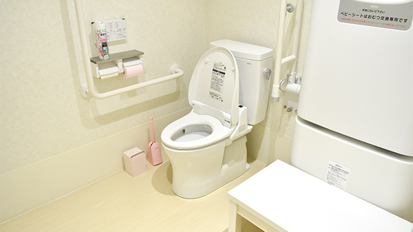 ミント薬局　せせらぎ店のお手洗い