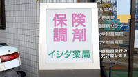 イシダ薬局の看板