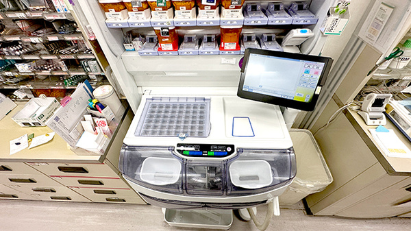 岸岡調剤薬局の調剤器具