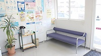 コスモ調剤薬局　常磐店の待合スペース