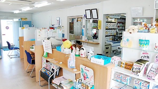 コスモ調剤薬局　太田町店の受付/カウンター