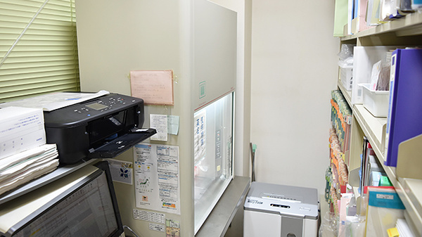 ミント薬局の調剤室