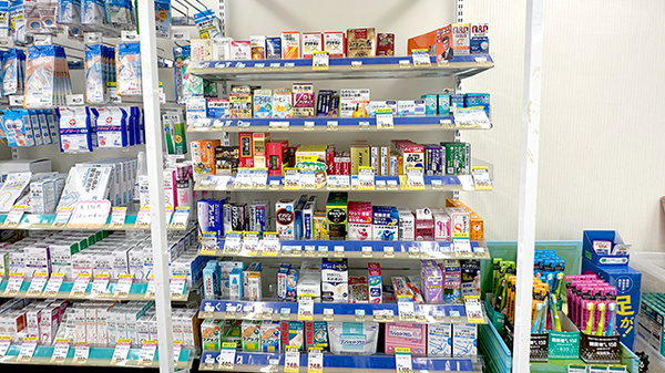 日本調剤　プロペ通り薬局の一般医薬品