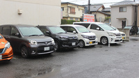 スカイ薬局の駐車場