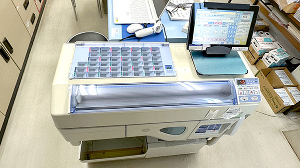 あすか薬局中新井店の調剤器具