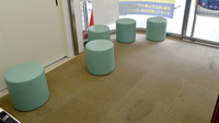 ゴダイ薬局　姫路駅前店の待合スペース