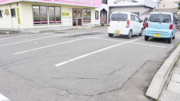 コスモ調剤薬局　永井川店の駐車場