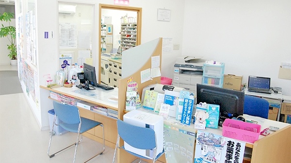 げんじろう調剤薬局　池ノ台店の受付/カウンター
