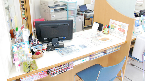 げんじろう調剤薬局　池ノ台店の受付/カウンター