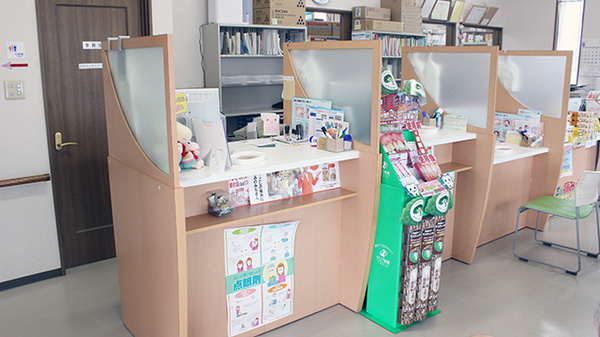 げんじろう調剤薬局　船引店の受付/カウンター