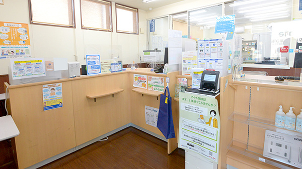 SFC薬局　箱森店の受付/カウンター
