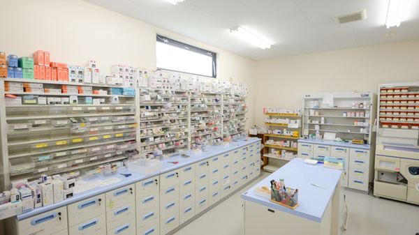 はまなす薬局滝川店の調剤室
