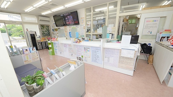 津山薬局　産業道路店の受付/カウンター