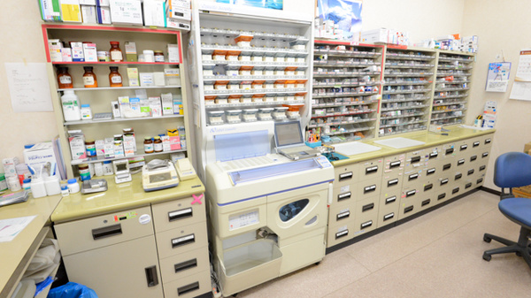 あさひ調剤薬局　古坂店の調剤室