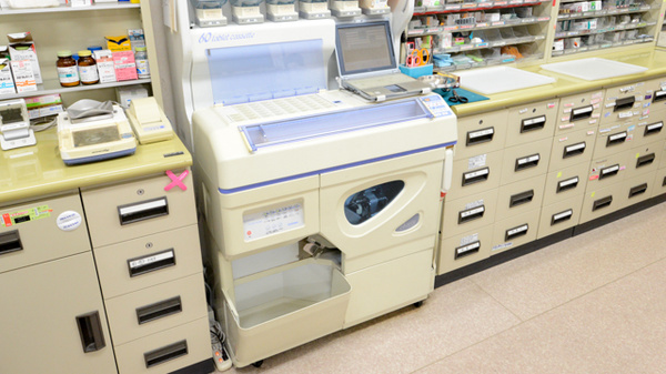 あさひ調剤薬局　古坂店の調剤器具