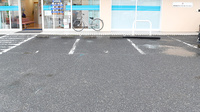 おかやま薬局　津高店の駐車場