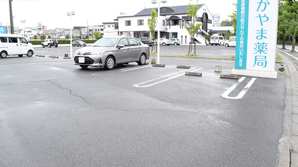おかやま薬局　児島店の駐車場