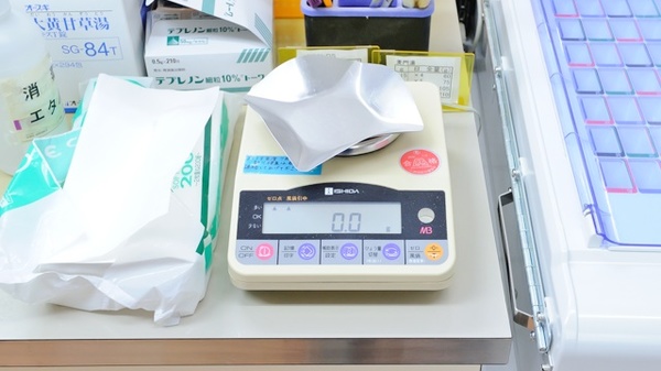 ポプラ薬局　三島徳倉店の調剤器具