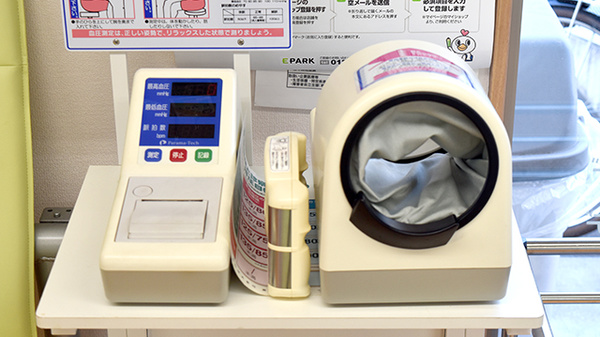 オリオン薬局の血圧計