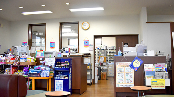 らいふ薬局　川副店の受付/カウンター