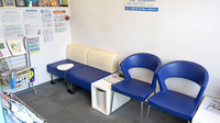 らいふ薬局　松浦店の待合スペース